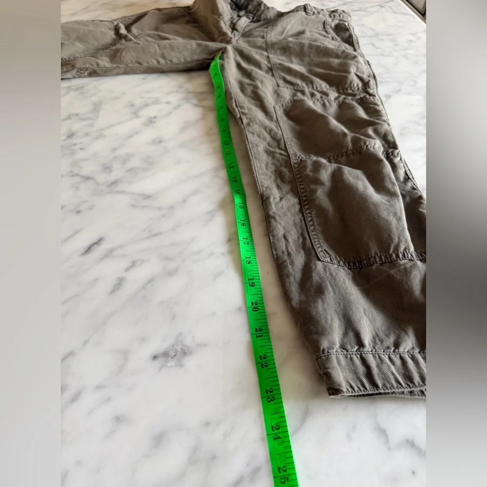 J. Crew Cotton Linen Cargo Crop Pants - Women’s Size 10 “City Fit” - Picture 12 of 12